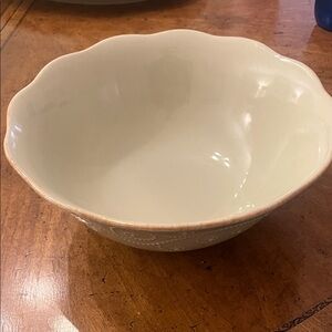Lenox French Perle Pistachio Serving Bowl